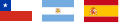 Chile, Argentina, España